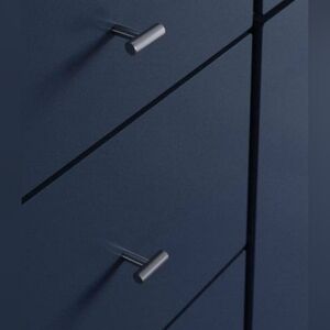 Liberty Bauhaus Silver Pull Bar 1 Inch, 7pcs